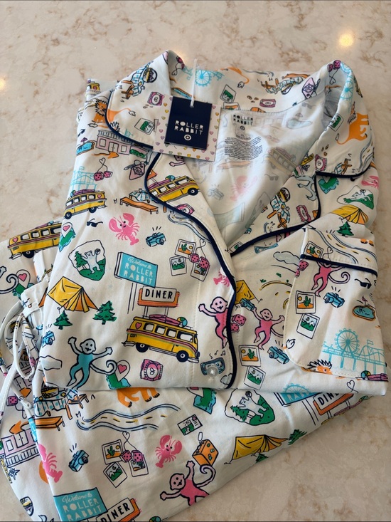 Roller Rabbit Other - Roller Rabbit x Target Women's Roadtrip Long Sleeves and Pants Pajama Set XL